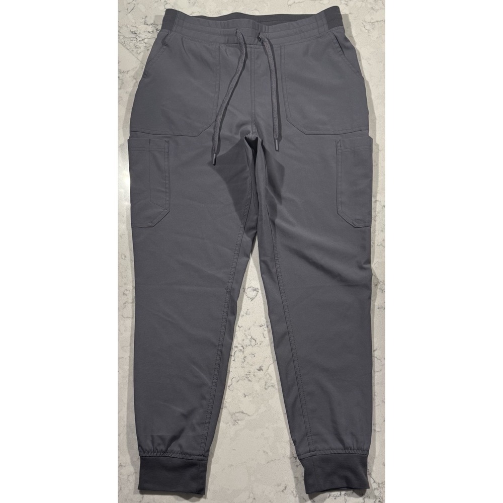 Carhartt Jogger Pants Mens Medium Gray Stretch Cargo Workwear Athletic Casual